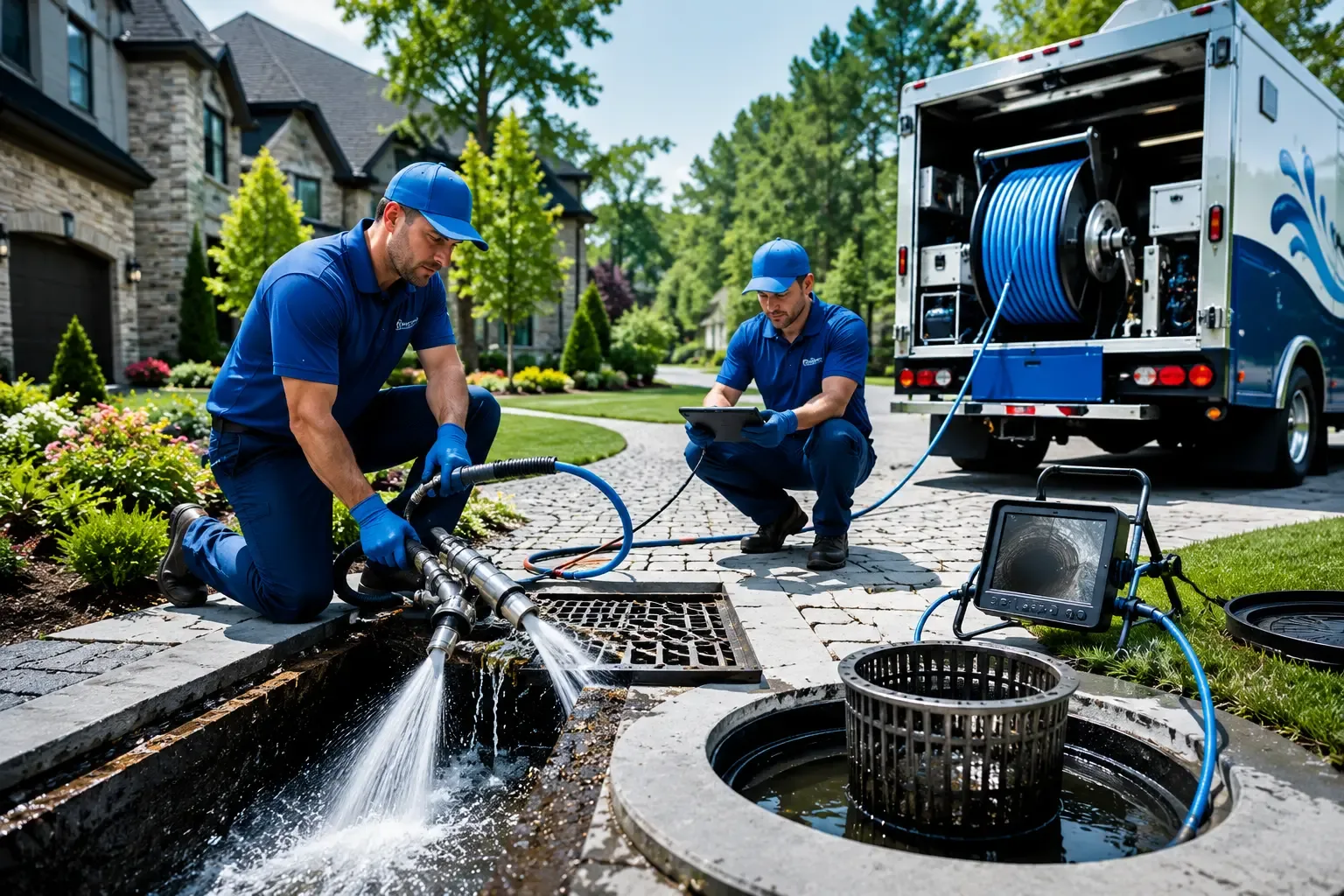 Local outdoor drain cleaning professionals in Macedonia, IL